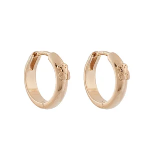 Kolczyki TOUS Basicos 1003912100 Różowe złocenie - Kolczyki - miniaturka - grafika 1