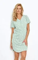 Piżamy ciążowe - KOSZULA TARO 2861 CHLOE SS24 (kolor Miętowy, rozmiar S) - miniaturka - grafika 1