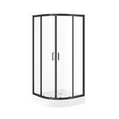 Kabiny prysznicowe - Kabina prysznicowa z brodzikiem Arsena 90 x 90 Cersanit - miniaturka - grafika 1
