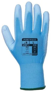 PORTWEST A120 RĘKAWICA POWLEKANA PU; NIEBIESKI - Rękawice robocze - miniaturka - grafika 1