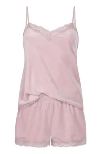Hunkemöller Top z aksamitnej koronki Różowy - Biustonosze - miniaturka - grafika 1