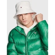 Czapki męskie - Kapelusz Tommy Hilfiger Essential Flag Bucket AW0AW14543 Biały - miniaturka - grafika 1