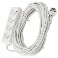 Przedłużacze i rozgałęźniki - Przedłużacz Listwa Zasilająca 4 Gniazda 10m 16A 3680W 3*1,5 mm2 Bezpieczny - miniaturka - grafika 1