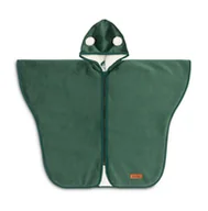 Śpiworki dla dzieci - Sensillo, ponczo samochodowe zielony plusz - miniaturka - grafika 1