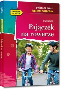 Pajączek na rowerze - Ewa Nowak - książka - Lektury szkoła podstawowa - miniaturka - grafika 1