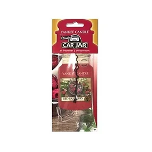 Yankee Candle Car Jar Wiszący odświeżacz do samochodu Red Raspberry - Zapachy samochodowe - miniaturka - grafika 2