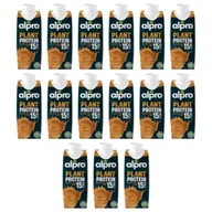 Napoje roślinne - Alpro High Protein Napój sojowy wysokobiałkowy o smaku karmelu i kawy z wapniem i witaminami zestaw 15 x 250 ml - miniaturka - grafika 1