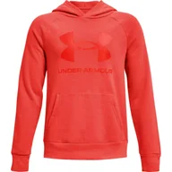 Bluzy dla dziewczynek - Bluza chłopięca Under Armour RIVAL FLEECE HOODIE - miniaturka - grafika 1