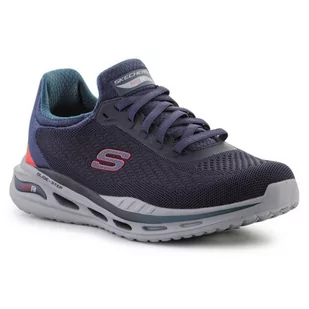 Buty Skechers Arch Fit Orvan-Trayver M 210434-DKNV granatowe - Buty sportowe męskie - miniaturka - grafika 1