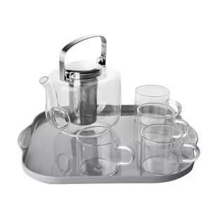 DZBANEK DO HERBATY 670ML + FILIŻANKI 90ML RETRO kod: 30F-DZB-670/SET/1 - Dzbanki i imbryki - miniaturka - grafika 1