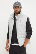 Kamizelki męskie - adidas bezrękawnik BSC męski kolor szary zimowy IX8871 - miniaturka - grafika 1