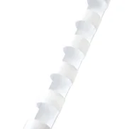 Grzbiety do bindownic - Argo Grzbiety do bindowania plastikowe, przezroczyste, 16 mm, 100 sztuk, oprawa do 145 kartek - miniaturka - grafika 1