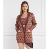 Swetry damskie - Pinko Kardigan | Regular Fit - miniaturka - grafika 1