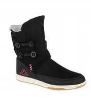 Botki damskie - KAPPA BOTKI DZIEWCZECE CZARNE Z ZAMKIEM 33 Ż4E - miniaturka - grafika 1