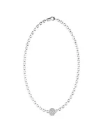 Naszyjniki - Biżuteria GUESS JUMN03229JWST. Naszyjnik, Kolor szary. Mężczyzna. - miniaturka - grafika 1