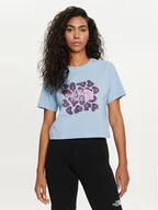 Koszulki i topy damskie - The North Face T-Shirt NF0A880M Niebieski Regular Fit - miniaturka - grafika 1