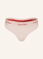 Majtki damskie - Calvin Klein Stringi Icon Cotton Modal rosa - miniaturka - grafika 1