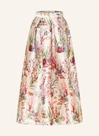 Spódnice - Lunatica Milano Satynowa Spódnica weiss - miniaturka - grafika 1