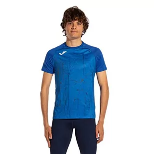 Joma Męski T-shirt z krótkim rękawem Elite Ix, Royal, XXXXS - Koszulki męskie - miniaturka - grafika 1