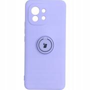 Etui i futerały do telefonów - Bizon Etui Case Silicone Ring Xiaomi Mi 11 fioletowe BCSRMI11LPU - miniaturka - grafika 1