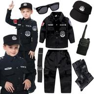Stroje karnawałowe - Strój Kostium Przebranie Mundur Jednostki Siły Specjalne Policja Swat 98 104 Cm (110) - miniaturka - grafika 1