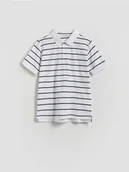 Koszulki dla chłopców - Reserved - T-shirt polo - biały - miniaturka - grafika 1