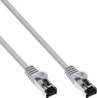 Kable komputerowe i do monitorów - InLine InLine® Patch Cable S/FTP PiMF Cat.8.1 halogen free 2000MHz grey 0,5m - miniaturka - grafika 1