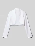 Kurtki i płaszcze dla dziewczynek - Bolerko o kroju regular fit z mieszanki wiskozy - miniaturka - grafika 1