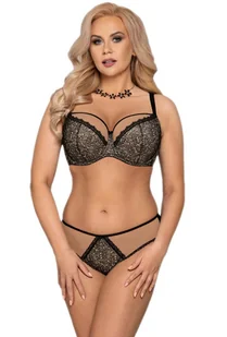 Biustonosz Soft Biustonosz Semi Soft Model VB-323 Black/Beige - Vena - 80E Vena - Biustonosze - miniaturka - grafika 1