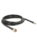 Złącza, przejściówki, adaptery - Delock Wtyczka Hf N > Wtyk Rp-Sma 2 M Cfd400 Low Loss - miniaturka - grafika 1