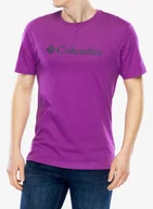 Koszulki i topy damskie - Koszulka z nadrukiem Columbia CSC Basic Logo S/S Shirt - razzle/csc branded - miniaturka - grafika 1