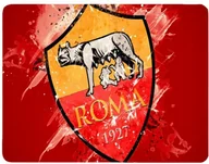 Podkładki pod mysz - Podkładka pod myszkę AS Roma. + imię - miniaturka - grafika 1