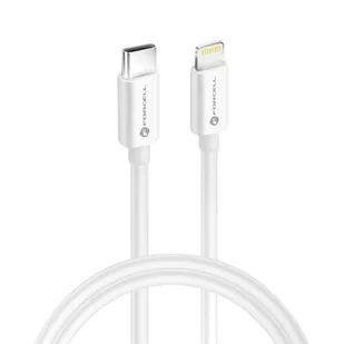 Forcell Kabel Usb-C Do Lightning 8-Pin Mfi 3a/9v 30w (Max) C901 1m Biały - Kable USB - miniaturka - grafika 1