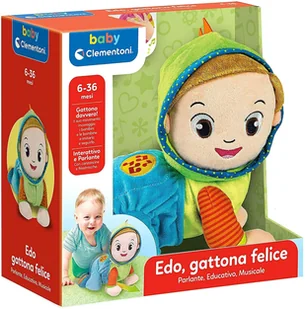 Maskotka Clementoni Baby Edo Crawls And Sings (8005125176991) - Maskotki i pluszaki - miniaturka - grafika 1