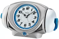 Zegary - Seiko unisex budzik Analog tworzywo sztuczne srebrny qhk045s QHK045S - miniaturka - grafika 1