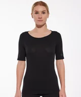 Koszulki i topy damskie - Koszulka damska z krótkim rękawem Brubeck JOGA MERINO - miniaturka - grafika 1
