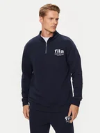 Bluzy męskie - Fila Bluza FAM0660 Granatowy Regular Fit - miniaturka - grafika 1