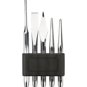 Klucze i nasadki - NEO-TOOLS Zestaw przebijaków i przecinaków 5 sztuk 33-060 - miniaturka - grafika 1