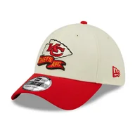 Czapki dla dzieci - New Era 39Thirty Czapka dla dzieci - SIDELINE Kansas City Chiefs Beżowy - miniaturka - grafika 1