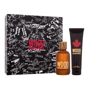 Dsquared2 Wood Zestaw woda toaletowa 100 ml + żel pod prysznic 150 ml - Zestawy perfum damskich - miniaturka - grafika 1