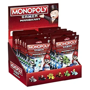 Hasbro Karty do gry Monopoly Gamer Mario Kart  OD 199 ZŁ! GXP-647503 - Akcesoria do gier planszowych - miniaturka - grafika 1