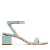 Sandały damskie - Sandały AGL Angie D660001PCKB120G457 Zielony - miniaturka - grafika 1