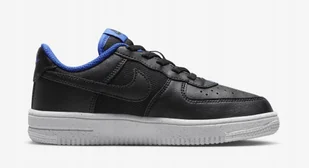 Buty Dziecięce Sportowe Czarne Nike Air Force 1 DM1087-001 r. 35 - Buty dla dziewczynek - miniaturka - grafika 1