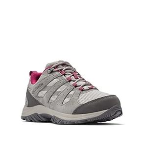 Columbia Damskie buty trekkingowe Redmond Iii z niskim stanem, Tytanowa czerwona cebula tytanowa, 7.5 UK Wide - Buty trekkingowe damskie - miniaturka - grafika 1