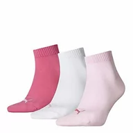Skarpetki męskie - PUMA Unisex Plain Quarter skarpety (3 sztuki) - miniaturka - grafika 1