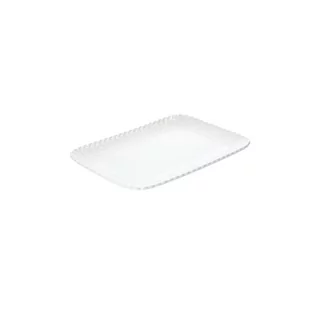 Taca Do Serwowania 27 X 19 Cm Momenti La Porcellana Bianca - Talerze - miniaturka - grafika 1