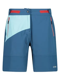 CMP Szorty kolarskie w kolorze niebieskim - Spodnie sportowe damskie - miniaturka - grafika 1