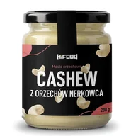 Słodkie kremy i masła - MAsło z nerkowców 100% CASHEW 200g HiFOOD PREMIUM - miniaturka - grafika 1