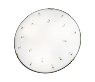 Lampy sufitowe - Kolarz 731.13.4.70 - Lampa sufitowa NONNA 3xE27/60W/230V śr. 50 cm czarna - miniaturka - grafika 1