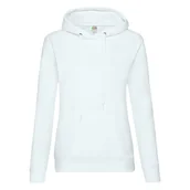 Bluzy damskie - Bluza damska z kapturem Hooded Sweat Fruit of the Loom - Biały XL - miniaturka - grafika 1